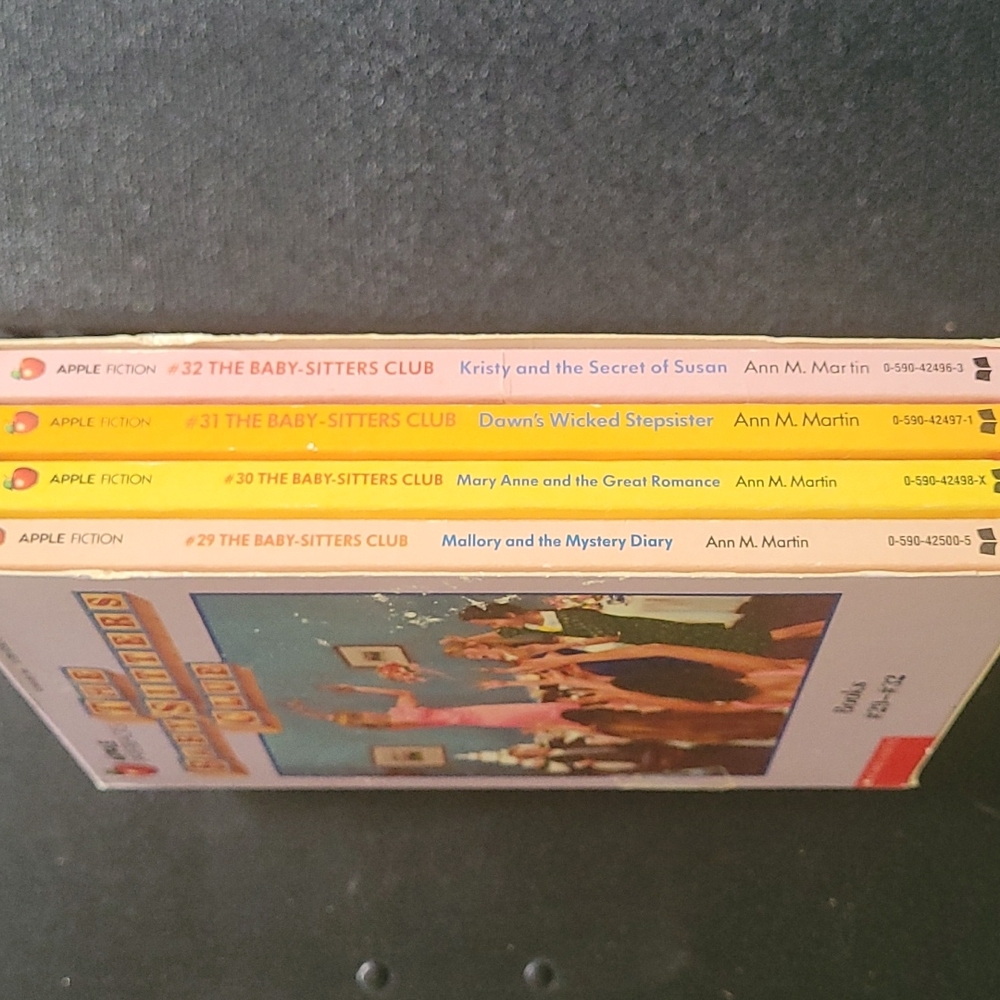 Vintage 1991 Baby-Sitters Club Book Set #29-32